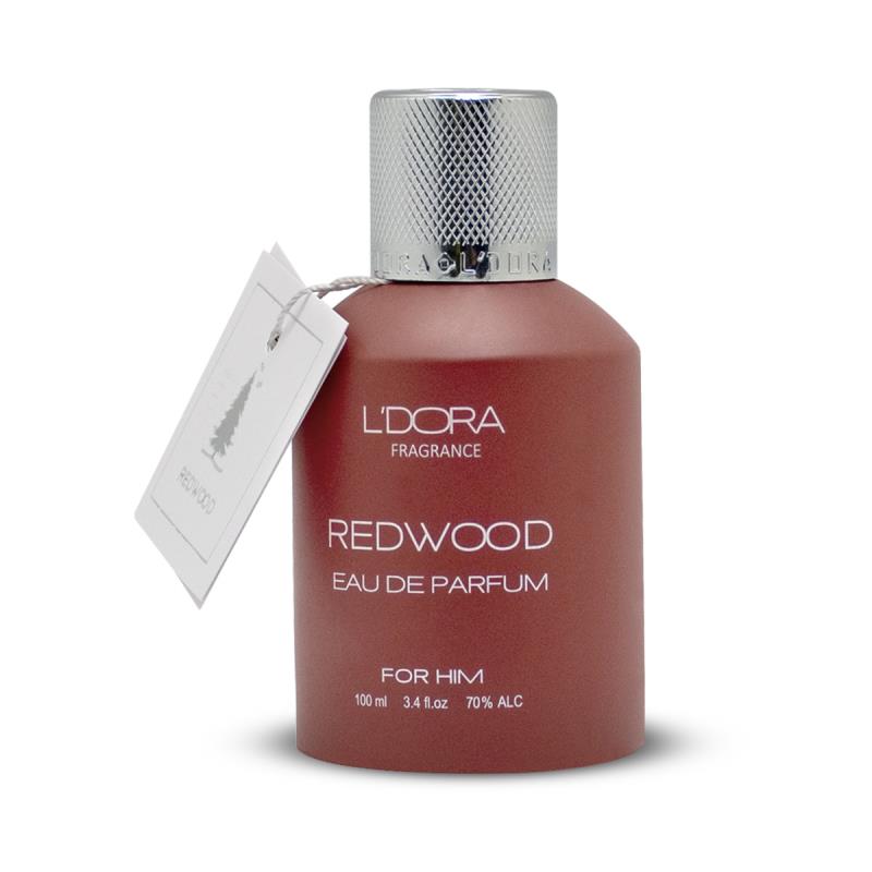 ادوپرفیوم مردانه مدل REDWOOD لدورا فرگرنس 100 میلی‌لیتر
